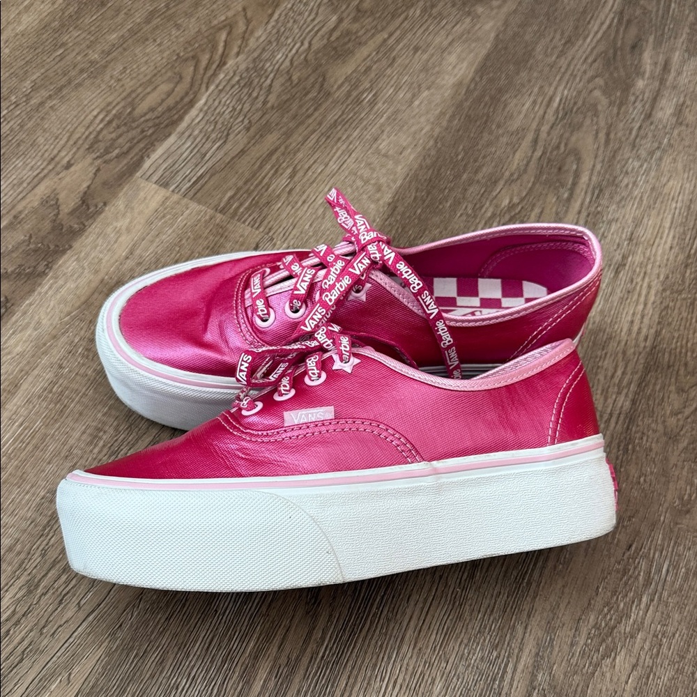 Vans Women's Bold Pink Platform Sneakers